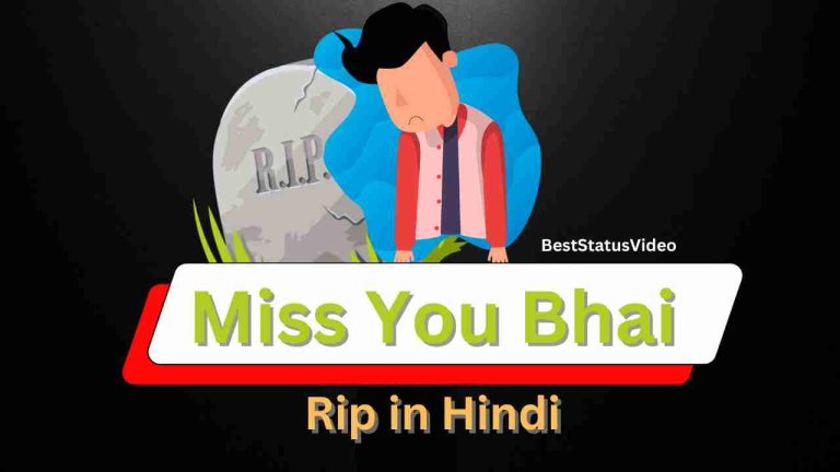 Miss You Bhai Rip in Hindi